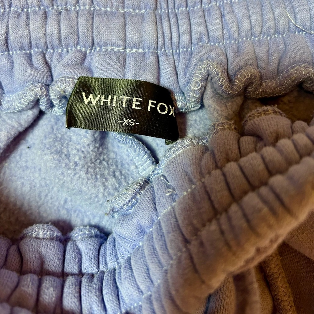 White Fox Women's Project 5 Sweatpants in Grape - Picture 5 of 6
